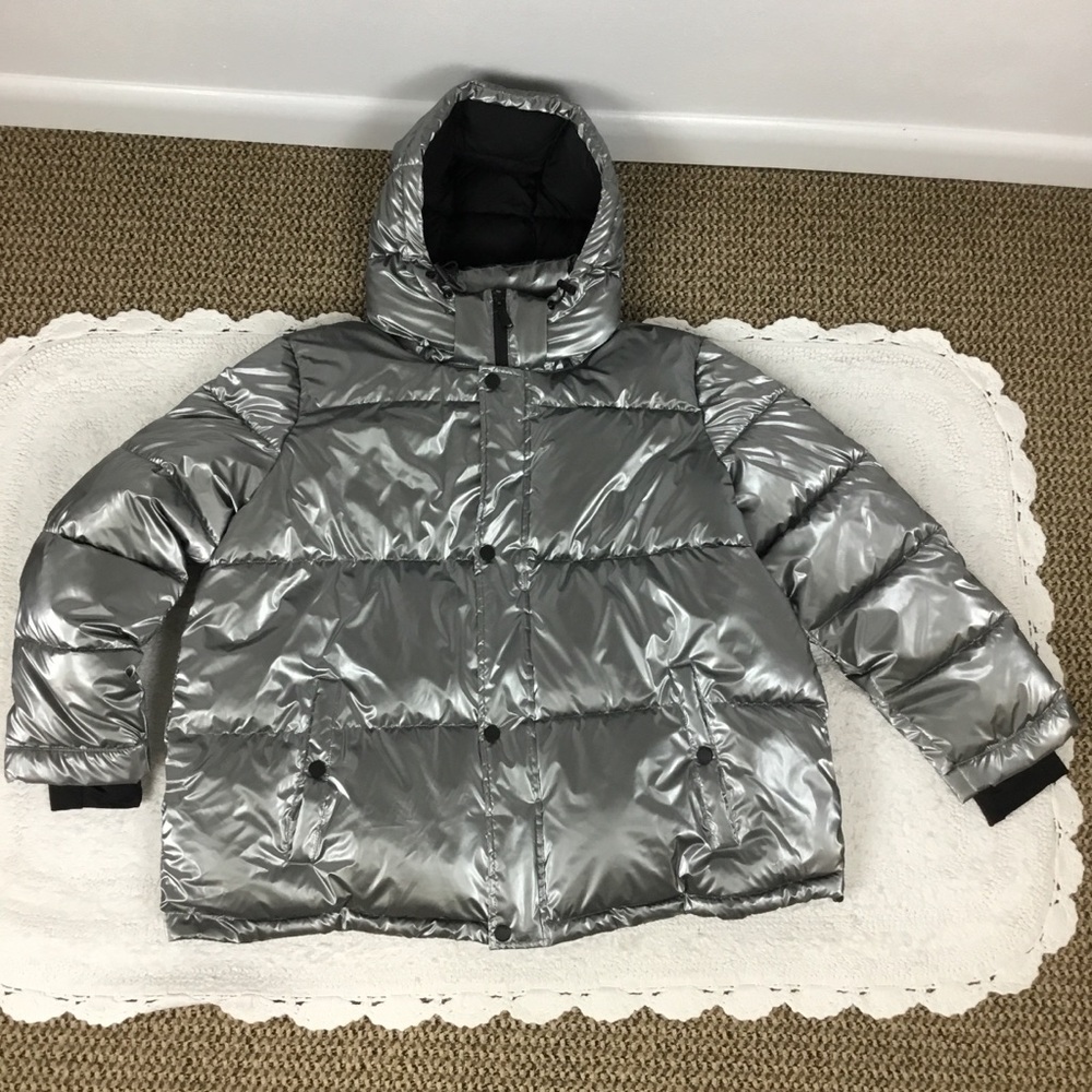 Bcbg Paris Platinum Performance Cloud Puffer Coat… - image 1